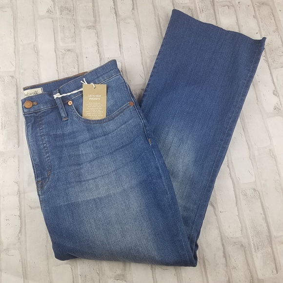 Madewell Denim - MADEWELL Cali Demi Boot Jeans - Back Seam Edition